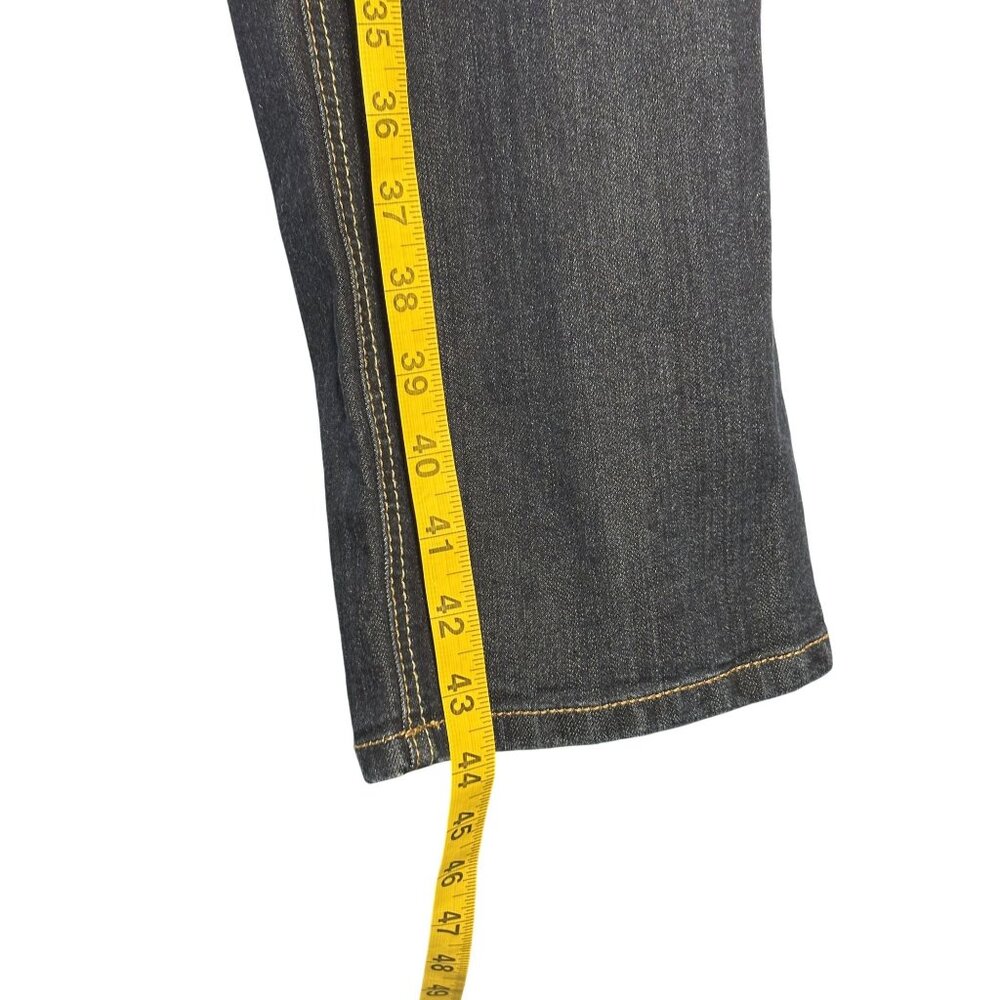 FDJ French Dressing Jeans Suzanne Slim Leg High -Rise Denim  Size 10 Dark Wash - Picture 13 of 13